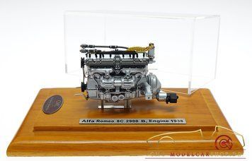 Мініатюра двигуна Alfa-Romeo 8C 2900 B 1938 M-131 фото