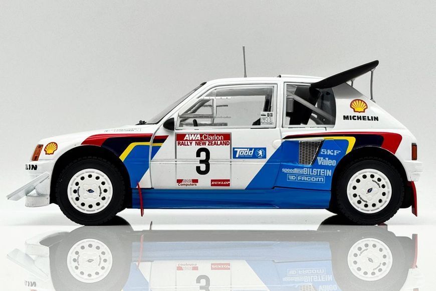 Peugeot 205T16 EVO 2 WRC Rally New Zealand 1986 WRC205T1601 фото