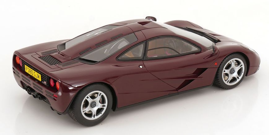 McLaren F1 Road Car Burgundy red 1992 GT534 фото