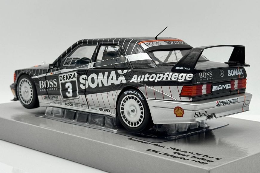 Mercedes-Benz 190E 2.5-16 Evo II #3 DTM Champion 1992 Klaus Ludwig W18041001C фото